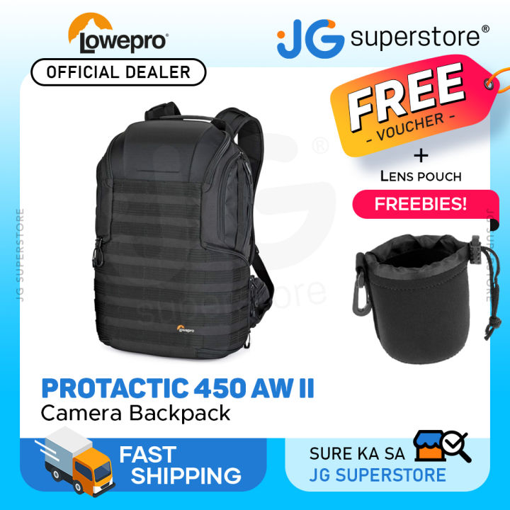 Lowepro LP37177-PWW ProTactic BP 450 AW II Camera Backpack - Black for sale  online | eBay