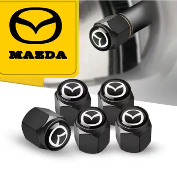4pcs anti-theft badge wheel tire valve cap tyre dust caps for