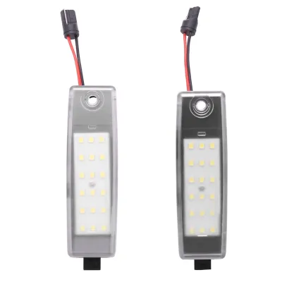 White Led Number License Plate Light Replacement For Toyota Hiace Hi-Ace H200 2004-2012 Car Accessories