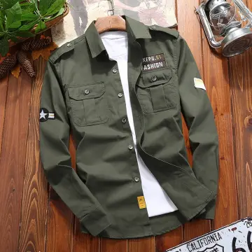 Military Long Sleeve - Best Price in Singapore - Sep 2023 | Lazada.sg