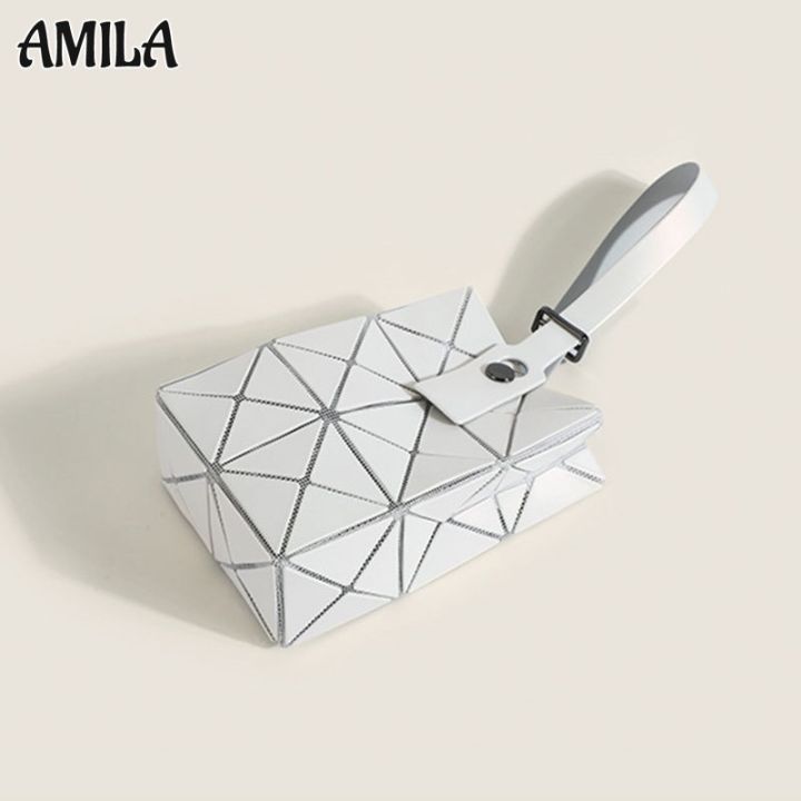 amila-กระเป๋าใส่โทรศัพท์ขนาดเล็กของผู้หญิง-สตาร์สไตล์เดียวกัน-แฟชั่นอินเทรนด์-กระเป๋าถือทรงสี่เหลี่ยมขนมเปียกปูน