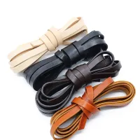 ▼ 1/2meters Flat Genuine Leather Cords Vintage Brown 2/3/4/5/6/8/10mm Cow Leather Fit Leather Bracelet Jewelry Making Findings