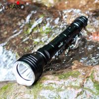 yupard diver diving 100m depth Underwater Flashlight Waterproof bright Torch XM-L2 LED T6 white lantern yellow light Lamp 18650 Diving Flashlights