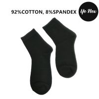 UNI COTTON SOCKS 1 PAIR SARUNG KAKI STOKIN LONG AND THICK TYPE 92 COTTON 8 SPANDEX READY STOCK