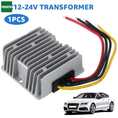 DAGAFGA คอนเวอร์เตอร์แปลงไฟ DC 12V ก้าวขึ้นไป24V,ตัวควบคุมการบูสต์หม้อแปลงแรงดันไฟฟ้า DC 24W กันน้ำตัวควบคุมหม้อแปลงแรงดันไฟฟ้า DC 12V ก้าวขึ้นไปตัวแปลงบูสต์24V