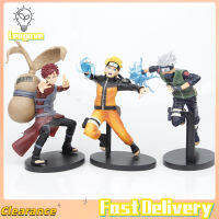 Leagave【สินค้าพร้อมส่ง】ของขวัญวันเกิดเด็กโมเดล Hiasan Mobil ตุ๊กตา Figur Naruto สำหรับตกแต่งห้องนอนห้องนั่งเล่นบ้าน