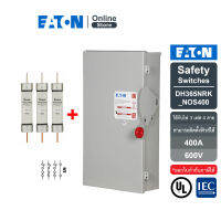 EATON DH365NRK+NOS400 Heavy duty Fusible 3Ph4W+S/N, 600VAC, 400A, NEMA 3R and Fuse for Safety Switch (Bussmann&amp;EATON) สั่งซื้อได้ที่ Eaton Online Store