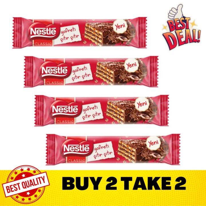 [BUY 2 TAKE 2] Nestle chocolate wafer gofret Lazada PH