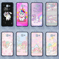 เคส Samsung A7 (2016) ลายยูนิคอร์น-ลิเติ้ลทวิน ขอบนิ่มหลังแข็ง เคสมือถือ Case