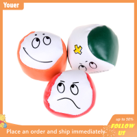 【Youer】 1PC Face Expression juggling balls เรียนรู้ที่จะ juggle เริ่มต้นชุดเด็กของเล่นของขวัญ