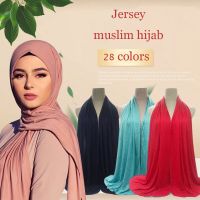 วาร์นาเสื้อโปโล Katun Modal Jilbab Ikat Kepala Perempua Islami Penutup Kepala Bungkus Untuk Wanita มุสลิม Syllim Jilbut Jilbut