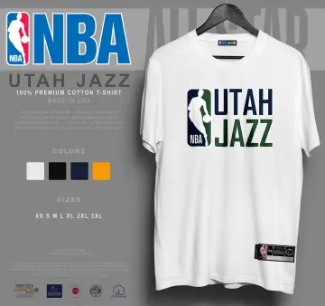 Gildan Utah Jazz Logo T-Shirt Black 2XL