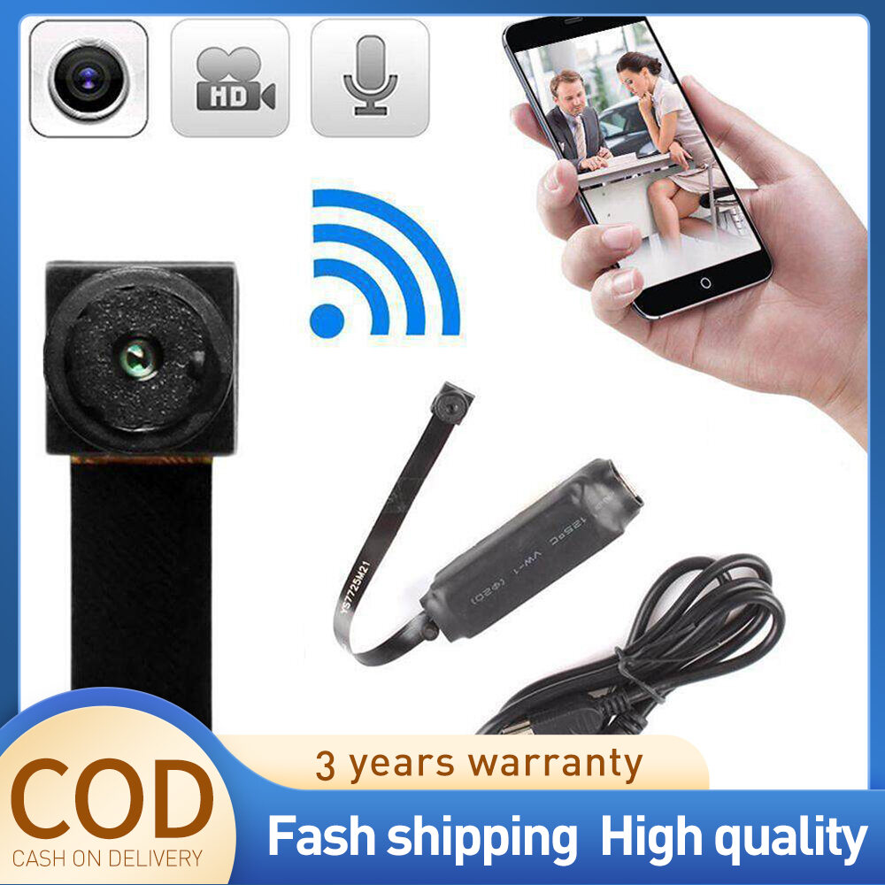 NICE Mini Wireless Home Security Nanny Camera Hidden Spy Pinhole LED System Deve 