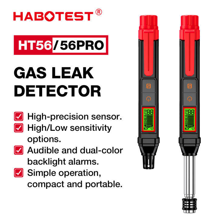 HABOTEST HT56 HT56 pro Gas Leak Detector Combustible Flammable Gas