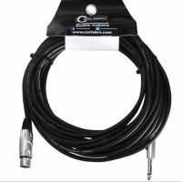 Carlsbro สายไมค์ Phone Jack to XLR ตัวเมีย 10 เมตร รุ่น BB006/10M Phone Jack to XLR Female Mic Cable, สายไมโครโฟน, สายแคนนอนตัวเมีย, สายแจ็ค Cannon