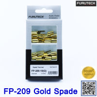 ของแท้จากตัวแทน FURUTECH FP-209-10G Gold spade terminal  audio grade made in japan แบ่งขายแยกต่อหัว / ร้าน All Cable