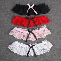 Women Gothic Sweet＆Sexy Lace Thigh Ring Leg Loop Bridal Lace Leg Loop Elastic JK Y2K Thigh Collar Leg Chain Lace Thigh Rings