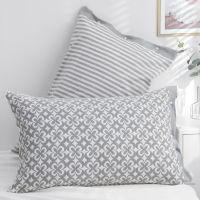 2PcsPack 100 Cotton Pillowcase 48x74cm 4-layers Cotton Gauze Soft Pillow Cover Comfortable Soft Decorative Pillow Case