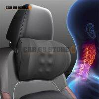 Car Electric Massage Headrest High Quality Auto Memory Foam Massage Headrest Comfortable 6 Modes And 3 Intensity Adjustments