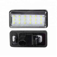 2ชิ้น LED รถยนต์ป้ายทะเบียนแสงจำนวนไฟสำหรับ Toyota Land Cruiser120 Land Cruiser 120 Prado Land Cruiser เล็กซัส GX470