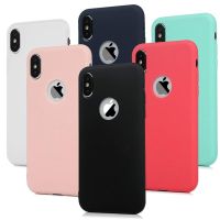 Apple Leather Case Fashion Soft Silicone Candy Pudding Cover For iPhoneX 8 7 6 6S Plus 11 12 13 14 PlusMax Case Flexible Gel Phone Case