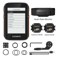 Coospo BC200 GPS จักรยานคอมพิวเตอร์ 2.4 นิ้ว ANT+Bluetooth5.0 จักรยาน Speedometer วัดระยะทาง Multi-Language Cycling support holder-wangjun1