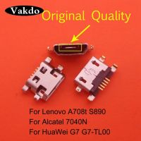 【✱2023 HOT✱】 tong0 50ชิ้นขั้วต่อหัวแจ็คชาร์จพอร์ต Usb สำหรับ Lenovo A708t S890 C2 Vibe K10a40 K10 A859 Alcatel 7040n Huawei G7 G7-Tl00