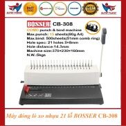 MÁY ĐÓNG SÁCH LÒ XO NHỰA BOSSER CB-308