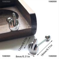 【YUANZHEN1】1PC Middle Finger Gesture Tongue Barbell Stud Piercing Rings Body Je