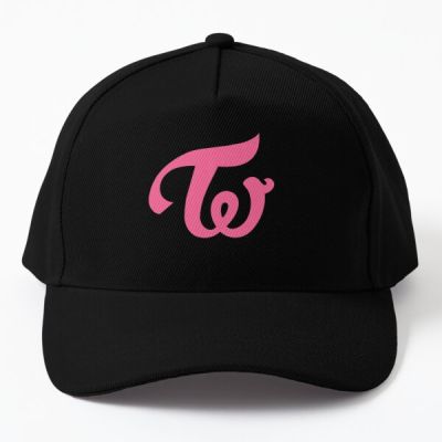 Twice Pink Logo Icon Baseball Cap Hat Mens Outdoor Women Sport Sun Hip Hop Boys Summer Casquette Snapback Black Bonnet Czapka