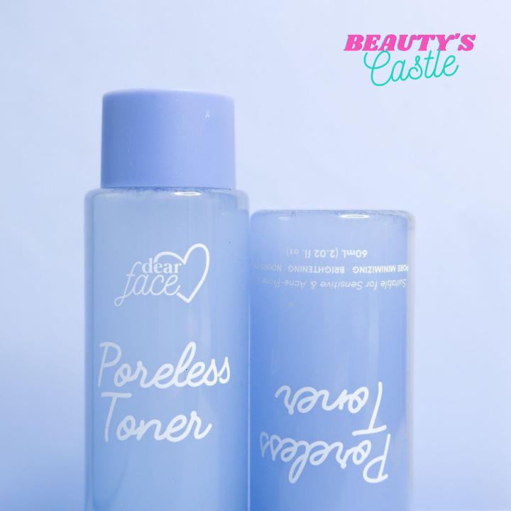 Dear Face Poreless Pore Minimizing Brightening Nourishing Toner For all skin types to prevent
