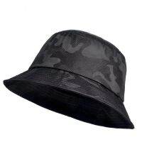 [hot]Man Bucket Hat Bob Cap For Male Cotton-Polyester Black Gradient Breathable Mesh Four Seasons Sunshade New In 2023 YF0152