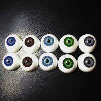 hot！【DT】❈♈♛  2 Pcs eyes 22MM Real Reborn  Eyeball Gray Colors Half Round Eyes Accessories