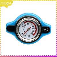 CCLight Car Thermostatic Gauge Radiator Cap Water Temperature Gauge Directly Replace 0.9 Small Head