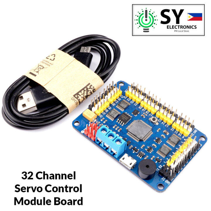 32 Channel Servo Controller Module Board with USB Robot ARM Robotic