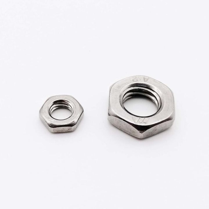 2-25pcs-din439-gb6172-304-stainless-steel-hex-hexagon-thin-nut-jam-nut-for-m2-m2-5-m3-m4-m5-m6-m8-m10-m12-m14-m16-screw-bolt