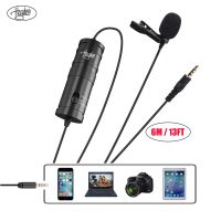 《Miss you electronic》 BO YAM1 6m3.5mm TRRSCondenser ไมโครโฟนสำหรับ PCPhone สตรีมมิ่ง Lavalier ไมโครโฟน Blogger VMicrophone Accessories