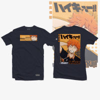 【Fashion】เสื้อผ้าแฟชั่นสไตล์ใหม่ Anime Shirt - ETQTCo. - Haikyuu - Hinata แฟชั่นแขนสั้นผ้าฝ้าย