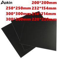 【HOT】∈✴ Aokin Printer Parts 200/214/220/280/300mm Frosted Heated Bed Sticker Printing Build Sheets Plate Tape Platform