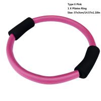 Yoga Circle Pilates Ring Lightweight Portable Non-slip Men Women Gym Fitness Workout Sports Keep Fit Equipment