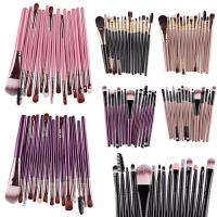 【cw】 15x Makeup Set Powder Foundation Eyeshadow Eyebrow Concealer Lip Cosmetic Brush