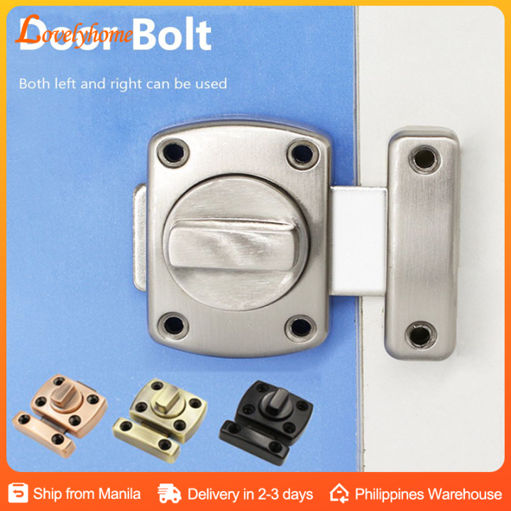 Door Privacy Latch Furniture Door Latch Safety Sliding Zinc Alloy Latch