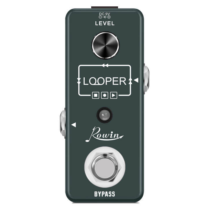 Rowin LEF332 Looper Guitar Pedal Overdubs 10 Minutes of Looping With