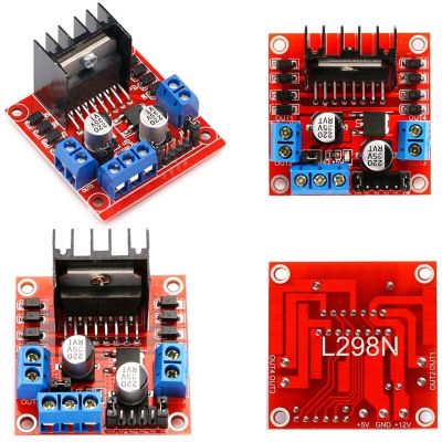 โมดูลมอเตอร์ไดรฟ์ DC ย้อนกลับความเร็ว PWM Dual H สะพาน Stepper Motor มอเตอร์ไฟฟ้า L298N ชัยชนะขนาดเล็ก