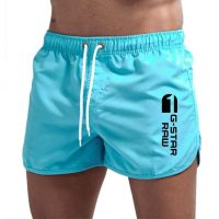 Summer Men Swimwear Short Beach Shorts Fitness Training 2023 New Beachwear Pants Breathable Boardshorts Surf Swimsuit Male Cloth