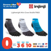 Injinji Run Lightweight Mini-Crew Xtralife FW20 BananaRun