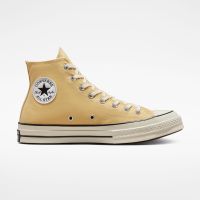 Converse รองเท้าผ้าใบ Chuck 70 Spring Color Hi Yellow | Sunny Oasis/Egret/Black ( A02757CS3YLXX )