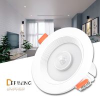 EeeToo PIR Motion Sensor Night Light 20W 15W 10W 5W LED Downlight Ceiling Lamp 85-265V Infrared Down Light Indoor Home Lighting Ceiling Lights