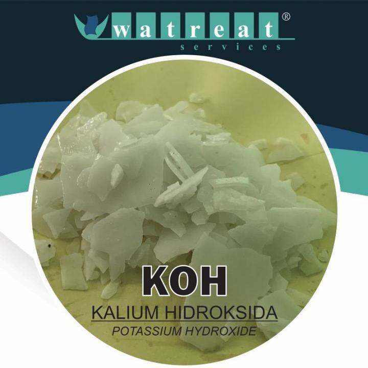 KOH / Potassium hydroxide / Kalium Hidroksida 500 gram Lazada Indonesia
