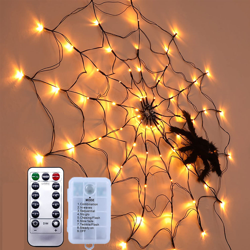 spider web lights